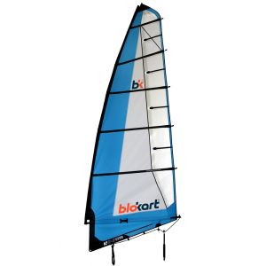 Voile Blokart Complète 5.50m Bleu - Boutique officielle char à voile Blokart en direct importateur